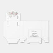 ホワイトフローラロマン結婚ティック フェイバーボックス (折り畳みなし)