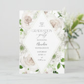 ホワイトフローラ卒業パーティー 招待状 (スタンド正面)