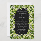 ホワイトフローラ庭園の結婚式招待状 招待状 (正面)