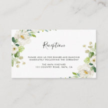 ホワイトフローラ水彩結婚式