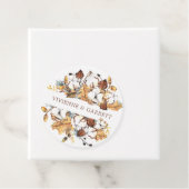 ホワイトフローラ秋紅葉ズ結婚サンキュー フェイバータグ (インサイチュ)