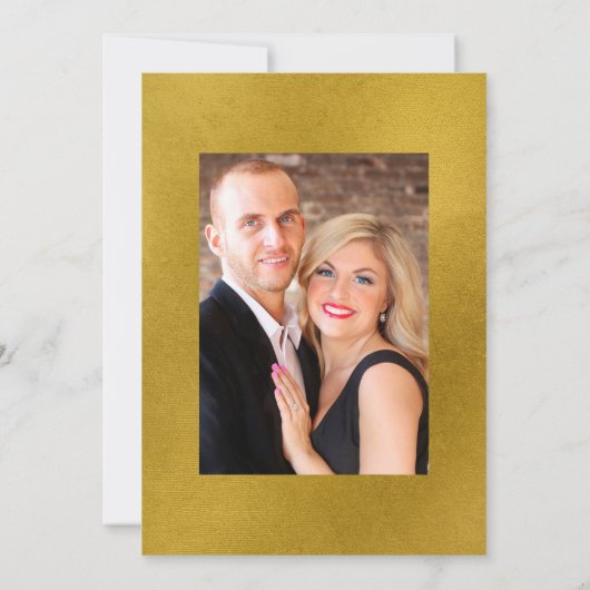 ホワイトフローラ素朴バーンカントリー結婚式の写真 招待状 (裏面)