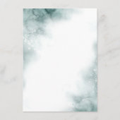 ホワイトフローラ結婚の詳細情報ゲスト エンクロージャーカード (裏面)