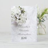 ホワイトフローラ結婚ブーケのメニュー メニュー (スタンド正面)