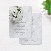 ホワイトフローラ結婚ブーケ感謝していのユーラベル (デスク)