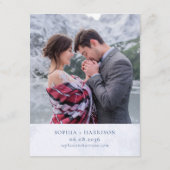 ホワイトフローラ結婚リースの結婚詳細写真 エンクロージャーカード (裏面)