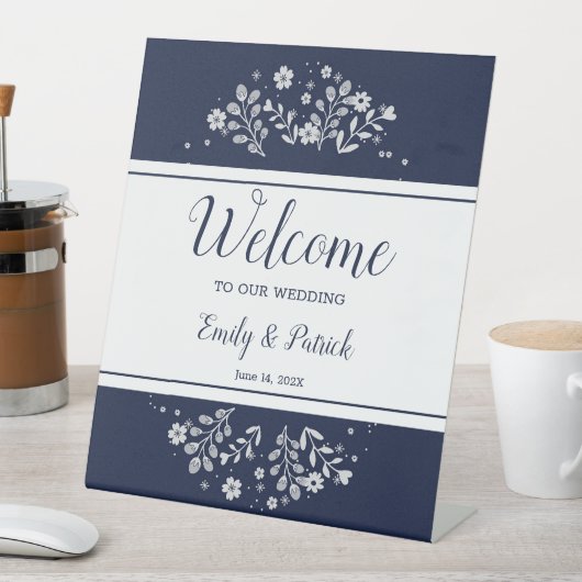 ホワイトフローラ 台座サイン (インサイチュ)