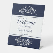 ホワイトフローラ 台座サイン (正面)