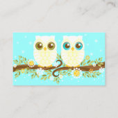 ホワイトフール – おむつラッフルチケット エンクロージャーカード (裏面)