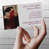 ホワイトブックカバー作家 名刺