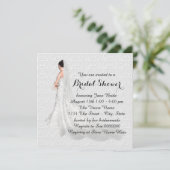 ホワイトブライダルシャワー 招待状 (スタンド正面)