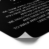 ホワイトブラックの記念結婚碑に会うまで ポスター (角)