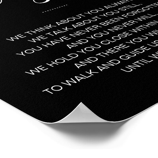 ホワイトブラックの記念結婚碑に会うまで ポスター (角)