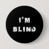 ホワイトブラックジョークアイドクターボタン 缶バッジ (正面)