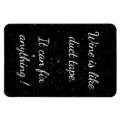 ホワイトブラックスターズのワインマグネット マグネット (横)