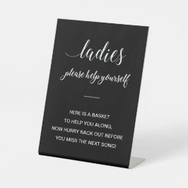 ホワイトブラックレディースバスルームのアイテム結婚ズ 台座サイン