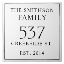 ホワイトブラック日付確立アドレスハウスプラーク タイル