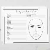 ホワイトブラック縁どスクリプトのロゴ美しい (正面/裏面)