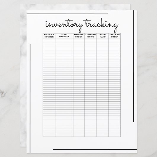 ホワイトブラック縁どスクリプトロゴインベントリ追跡 (正面/裏面)