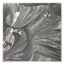 ホワイトブラック3 D抽象芸術