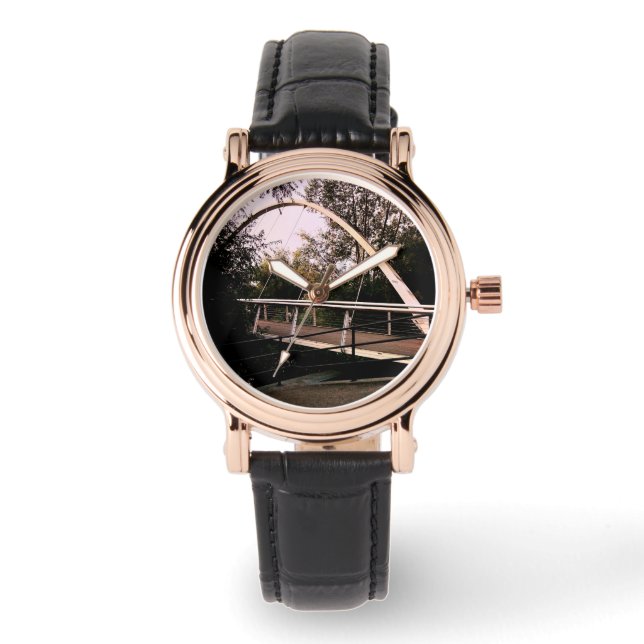 ホワイトブリッジ 腕時計 (正面)