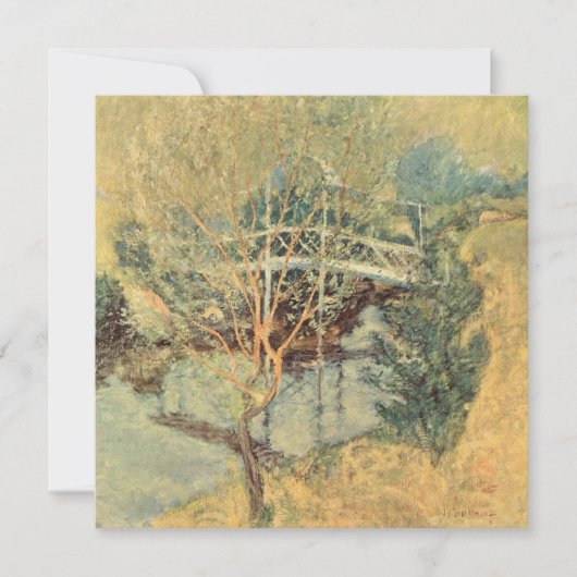 ホワイトブリッジbyトータックマン、ヴィンテージ印象派 (正面)