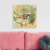 ホワイトブリッジbyトータックマン、ヴィンテージ印象派 キャンバスプリント (インサイチュ (リビング))