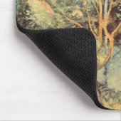 ホワイトブリッジbyトータックマン、ヴィンテージ印象派 マウスパッド (コーナー)