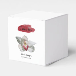 ホワイトブルゴーニュ結婚ー蘭 フェイバーボックス