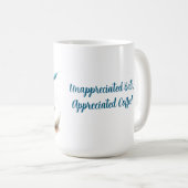 ホワイトブルドッグバスクリスマスコーヒーマグカップ コーヒーマグカップ (正面右)