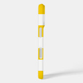 ホワイトブルーとイエローのいかり重量 Case-Mate iPhoneケース (裏面 / 右)