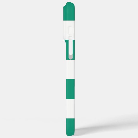 ホワイトブルーとグリーンのいかりの重量 Case-Mate iPhoneケース (裏面 / 左)