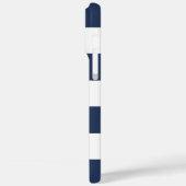 ホワイトブルーとレッドいかりの重量 Case-Mate iPhoneケース (裏面 / 左)