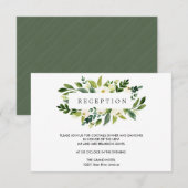 ホワイトブルーム | フラワー ウェディング  レセプション エンクロージャー (正面/裏面)