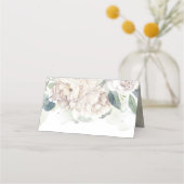 ホワイトブロッサムヴィンテージウェディング プレイスカード (裏面)