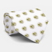 ホワイトブーゲンビリア ネクタイ (ロール)