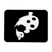 ホワイトブー マグネット (横)