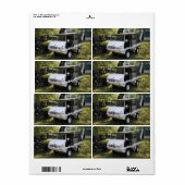 ホワイトプチハフリンガー ラベル (フルシート)