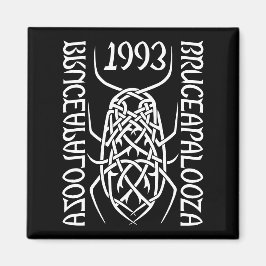 ホワイトプリントスクエアマグネット マグネット