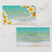 ホワイトプルメリアビーチスパリゾートブティックB&B 名刺 (正面/裏面)