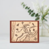 ホワイトプレインズ ニューヨーク ヴィンテージ ポストカード (スタンド正面)