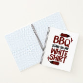 ホワイトプレミアムのBBQステイン ノートブック (内部)
