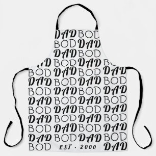 ホワイトプレミアム「パパBOD」Y父の日ファンキーおもしろい エプロン