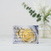 ホワイトプロファイルカード 名刺 (スタンド正面)