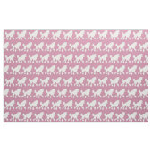 ホワイトプードルアート ファブリック (ヤード)