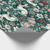 ホワイトヘアIIホリデーギフトラップ ラッピングペーパー (角)