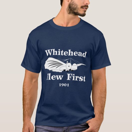 ホワイトヘッドが最初に飛んだ Tシャツ (正面)