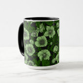 ホワイトヘレボレス葉ズ マグカップ (正面左)