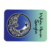 ホワイトヘロンサンガ冷凍機磁石3x4" マグネット (横)