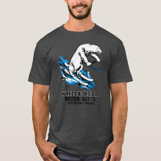 ホワイトベアーウォータースキー Tシャツ
